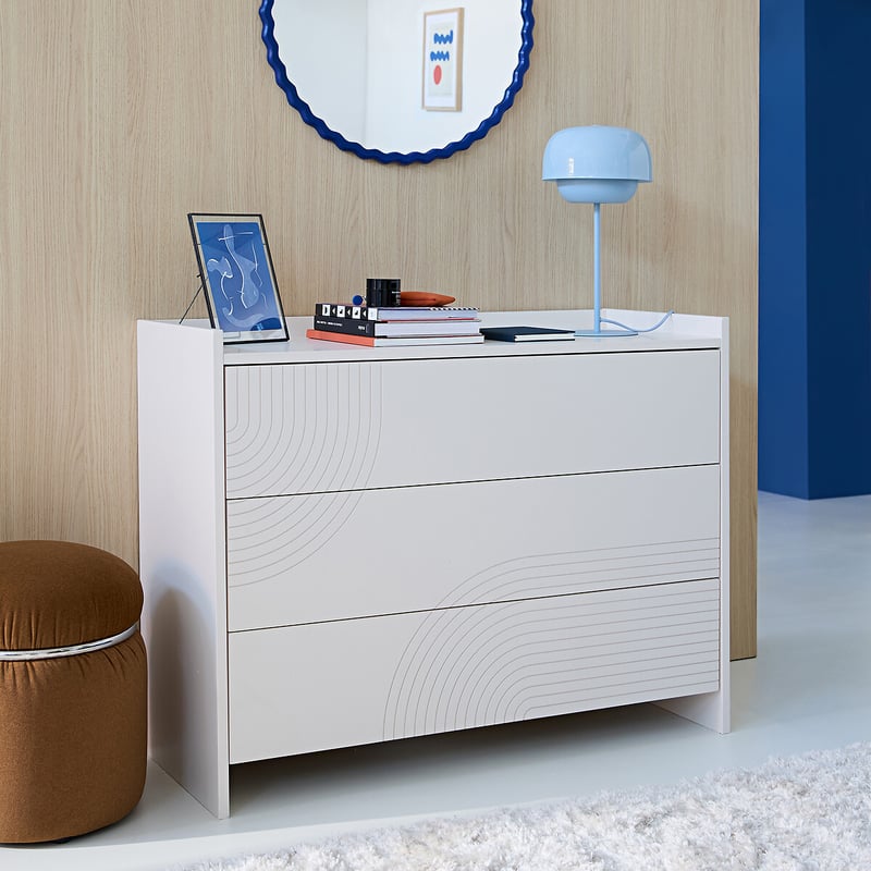 La Redoute Interieurs Kommode Newxor Mit 3 Schubladen