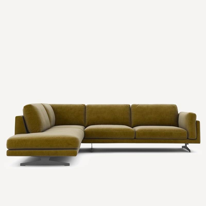 Am.pm Ecksofa César, Samt