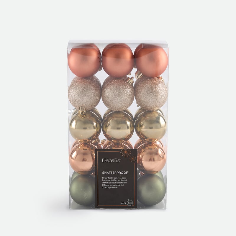 La Redoute Interieurs Set Mit 30 Weihnachtskugeln, Caspar