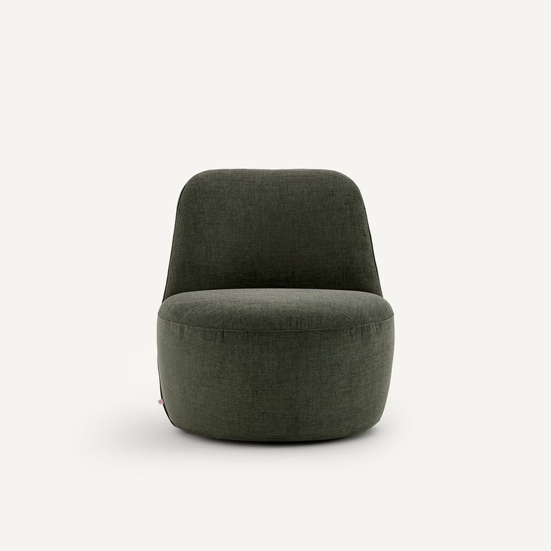 Am.pm X Emmanuel Gallina Drehbarer Sessel, Polyester, Rosebury, Design Emmanuel Gallina