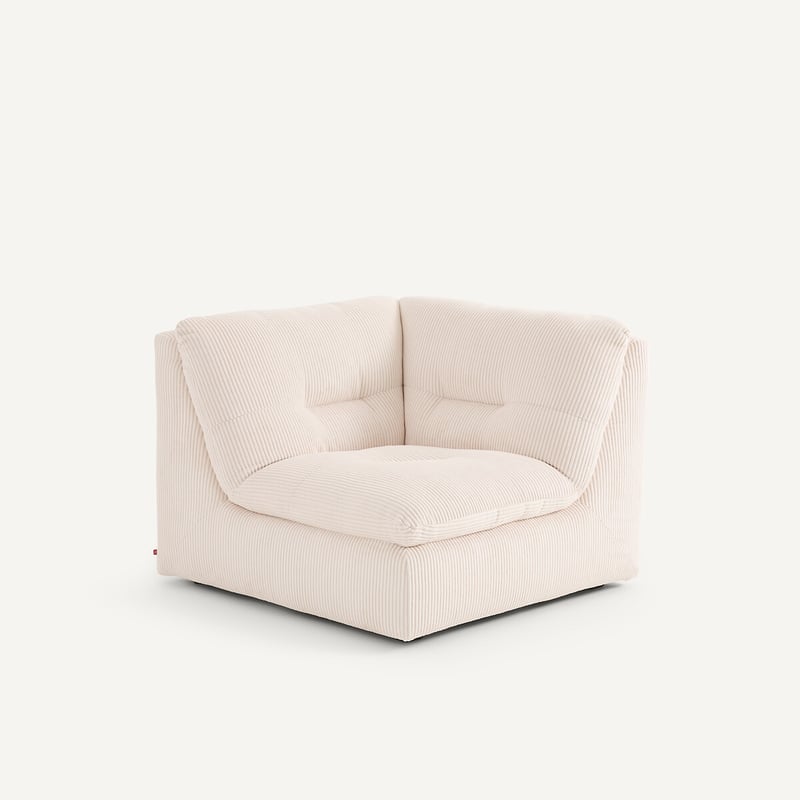 Am.pm Modularer 90°-winkel Aus Geripptem Polyester, Giuliano