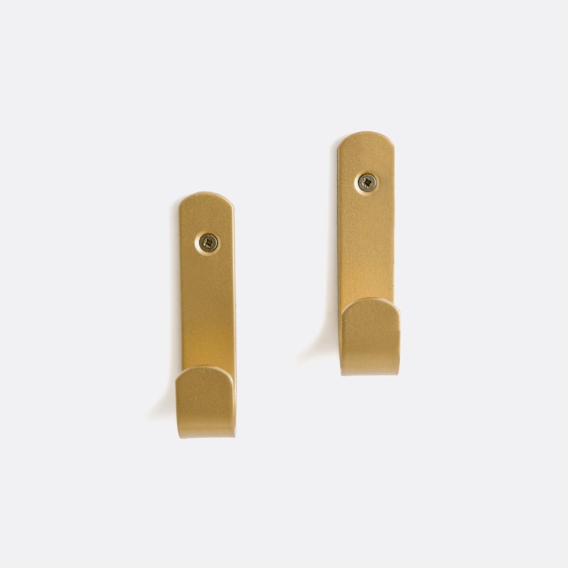 La Redoute Interieurs 2er-set Haken Hiba, Stahl
