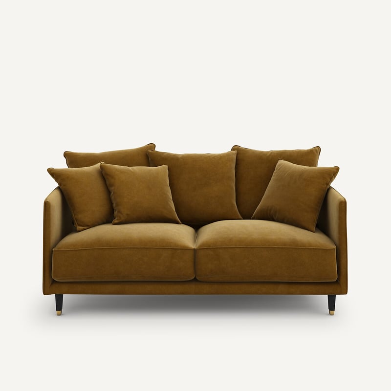 Am.pm Sofa 3p Compact Velours, Lazare
