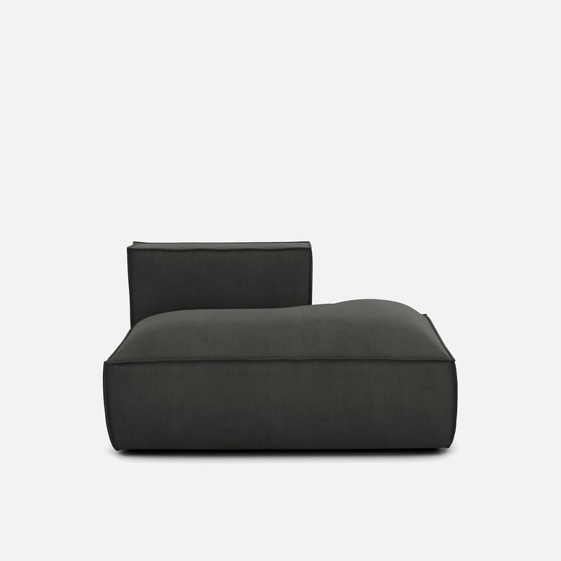 Récamière-element Rechts Für Modulares Sofa Seven, Aus Cordsamt