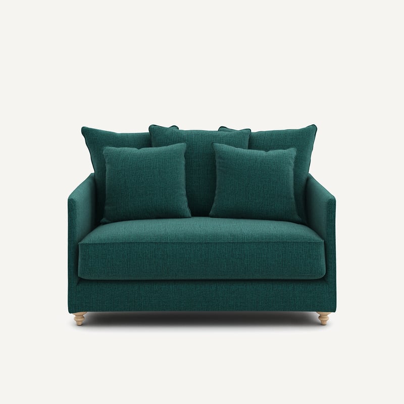Am.pm 2-sitzer-sofa, Umwandelbar, Aus Jaspé-stoff, Lazare