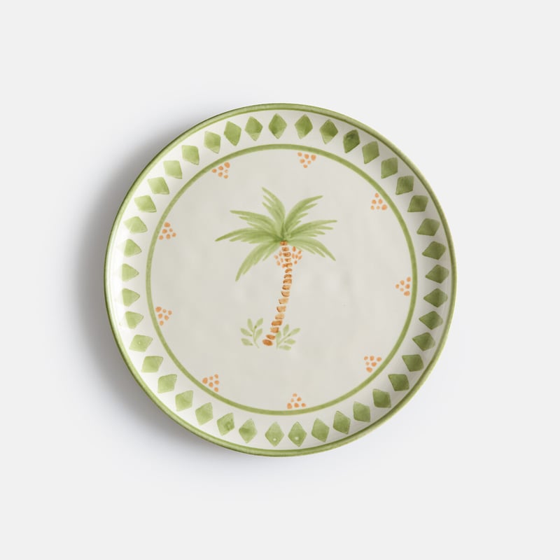 Set Aus 4 Desserttellern, Steingut, Limao