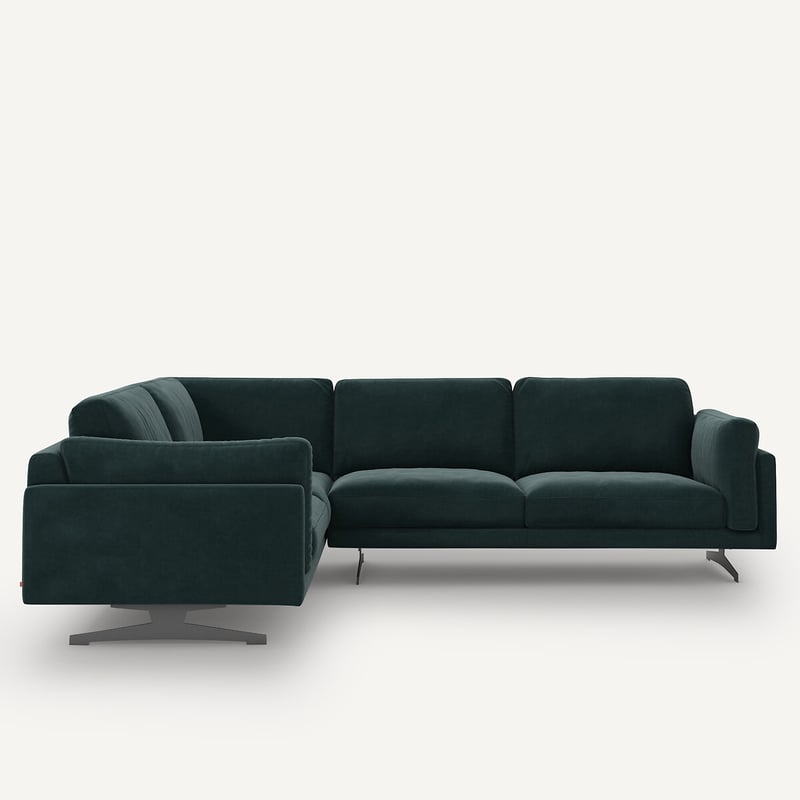 Am.pm Ecksofa César, Samt