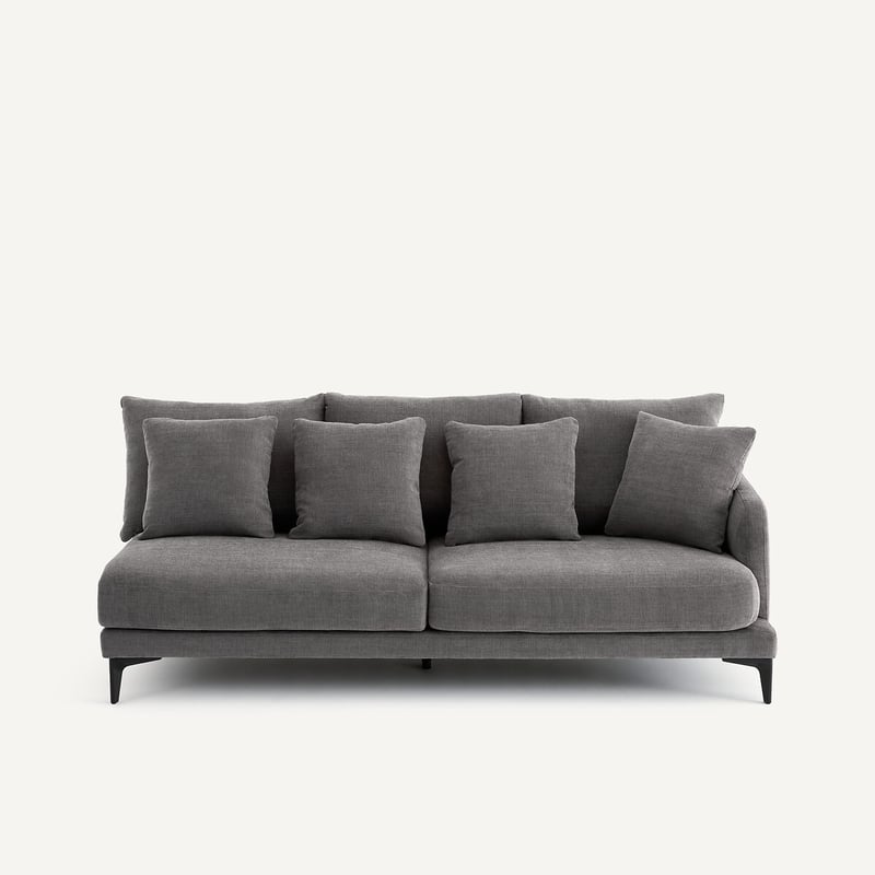 Am.pm X Emmanuel Gallina Halbsofa 3-sitzer Aus Polyester-baumwolle, Moderniste, Design Emmanuel Gallina