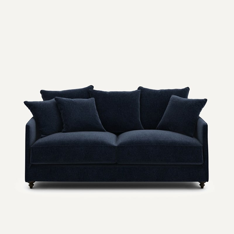 Am.pm Kompaktes, Umwandelbares Sofa, Chenille-samt, Lazare