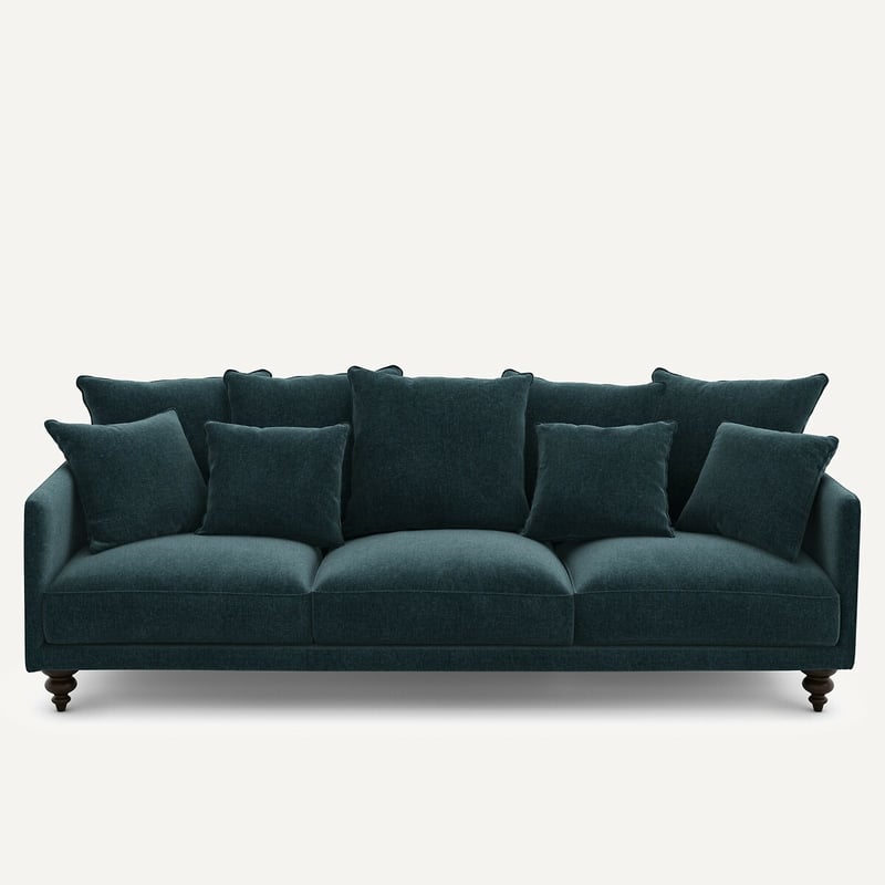 Am.pm Sofa Aus Chenille-velours, Lazare