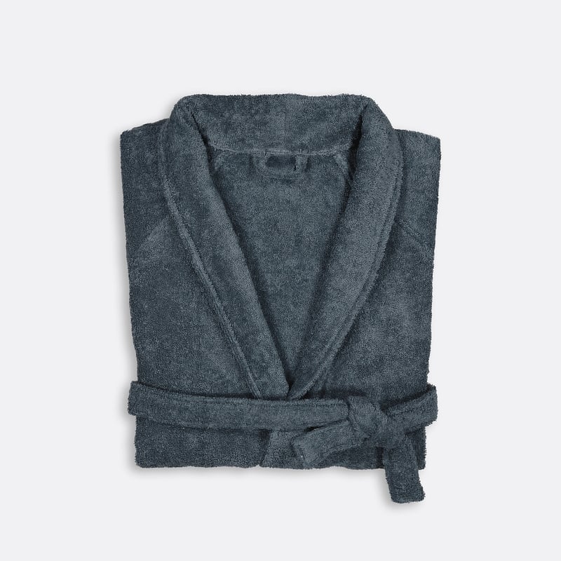 La Redoute Interieurs Bademantel Haxel Mit Schalkragen, Frottee 450 G/m²