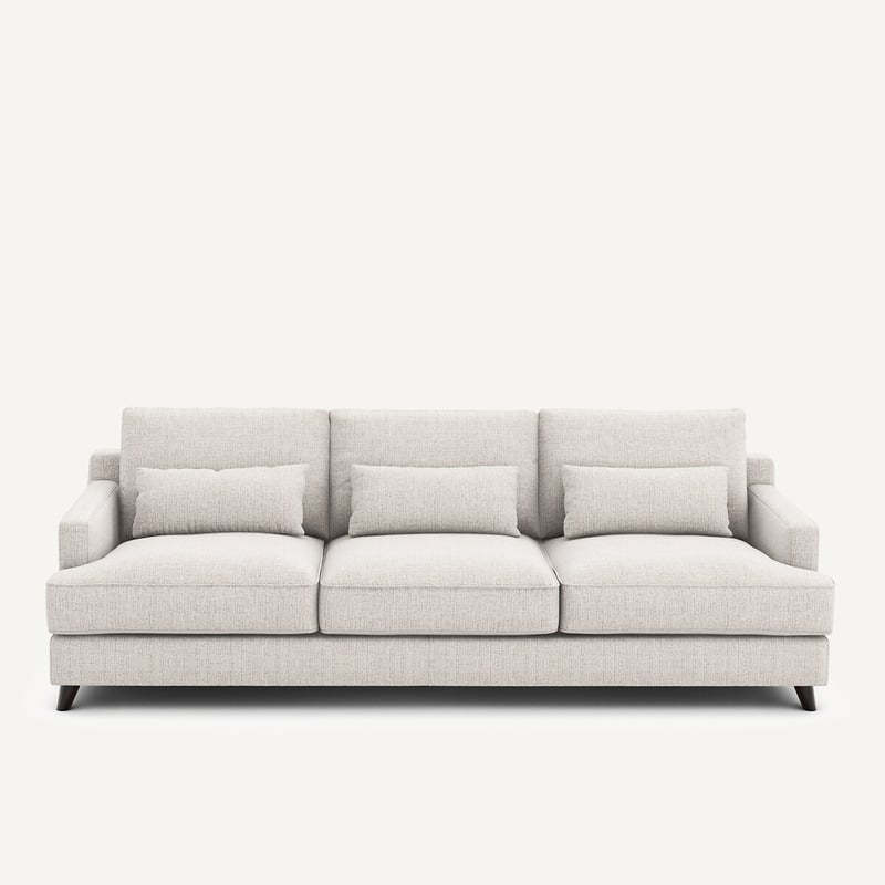 Am.pm 3- Oder 4-sitzer-sofa Aus Jaspé-stoff, Alwine