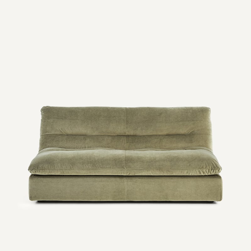 Am.pm Modulares 3-sitzer-sofa Aus Leinenvelours, Giuliano