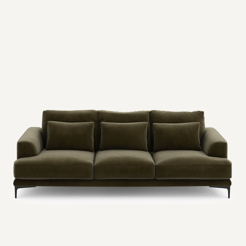 Am.pm 4-sitzer-sofa Marsile, Samt