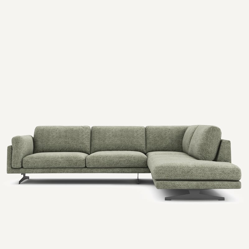 Am.pm Ecksofa Aus Baumwolle Mit Armierung, César
