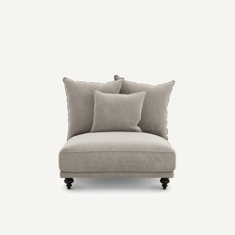 Am.pm Sessel Aus Chenille-samt, Lazare