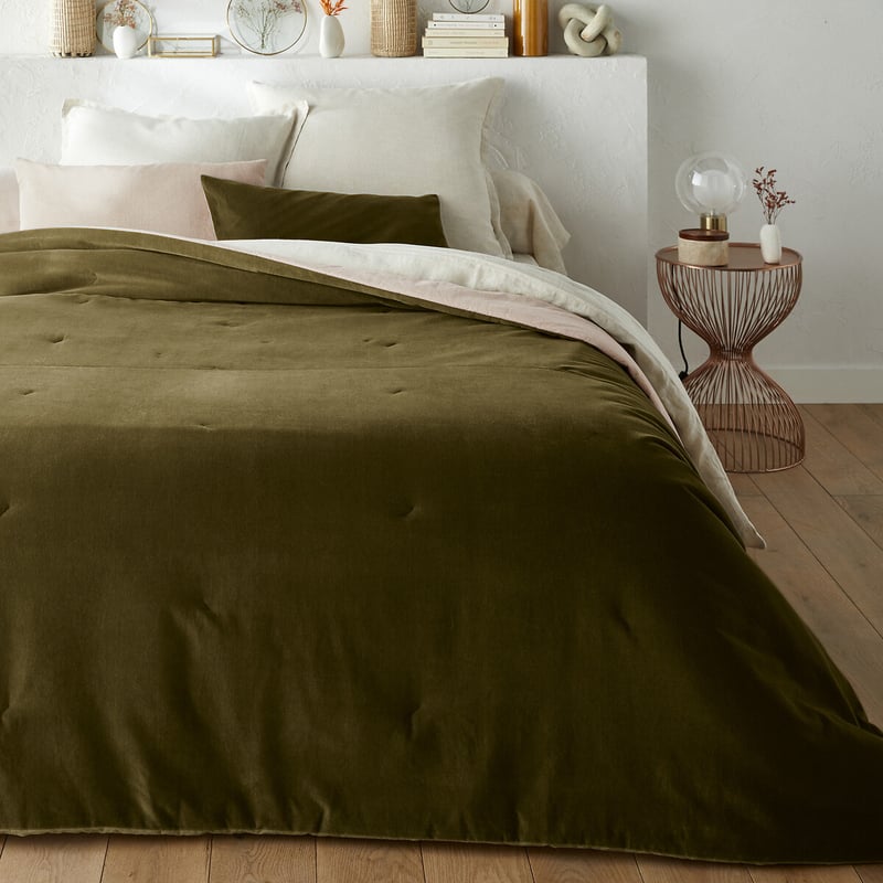 La Redoute Interieurs Gesteppte Tagesdecke Velvet Aus Baumwollsamt