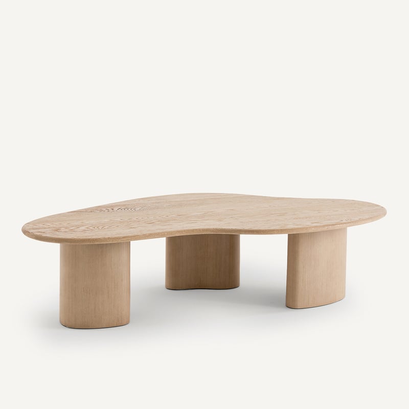 Am.pm Couchtisch Phlu, Eichenholz, Sandgestrahlt Und Furniert