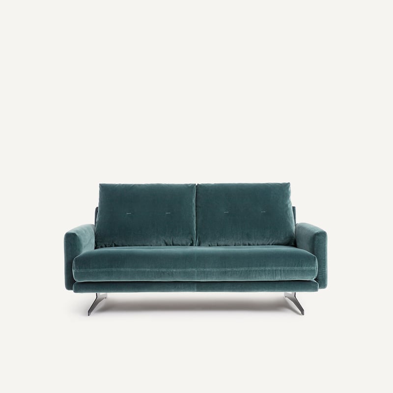 Am.pm 2-sitzer-sofa Aus Samt, Delicato
