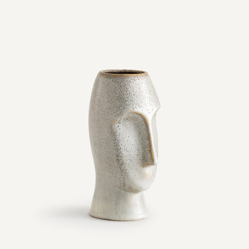 Am.pm Vase Oro, Glasiertes Steingut, H. 23,5 Cm