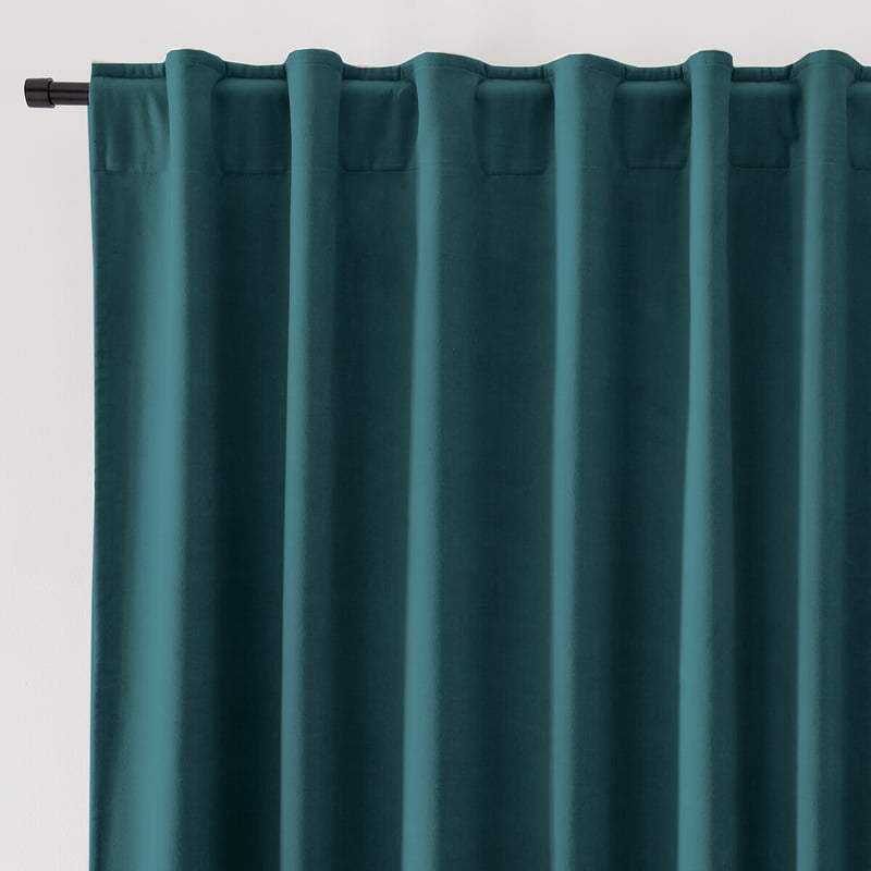 La Redoute Interieurs Thermovorhang Velvet Aus Samt, Verdeckte Schlaufen