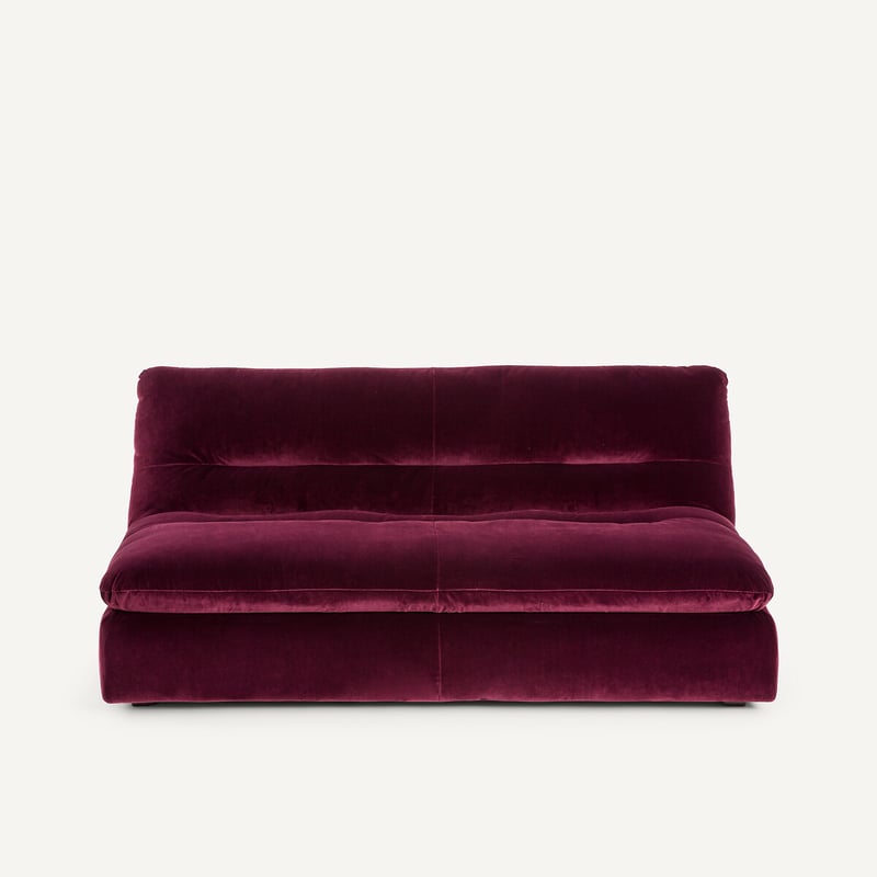 Am.pm Modulares 3-sitzer-sofa Aus Samt, Giuliano