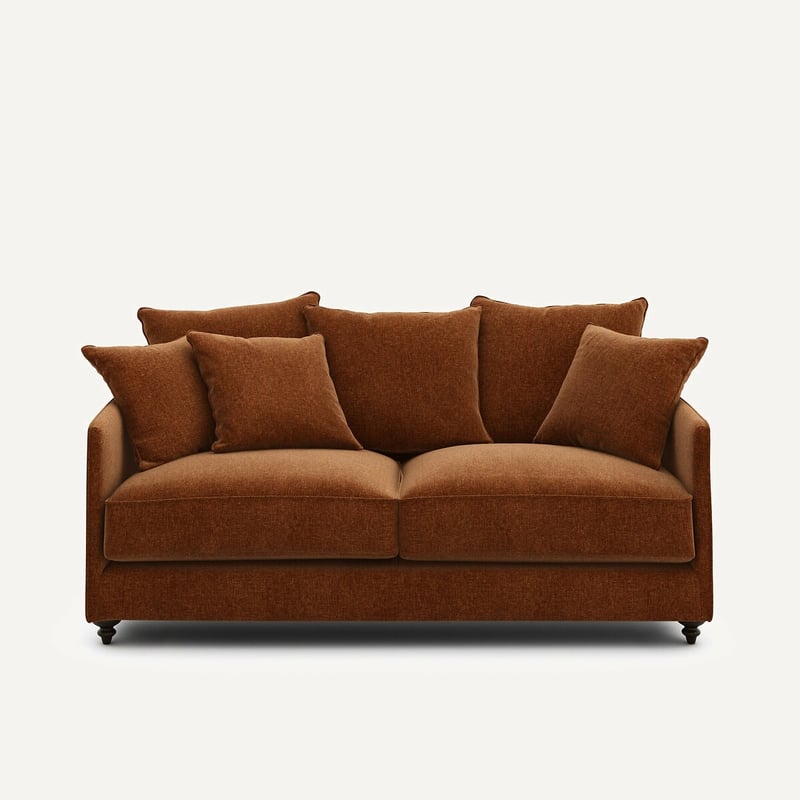 Am.pm Kompaktes, Umwandelbares Sofa, Chenille-samt, Lazare