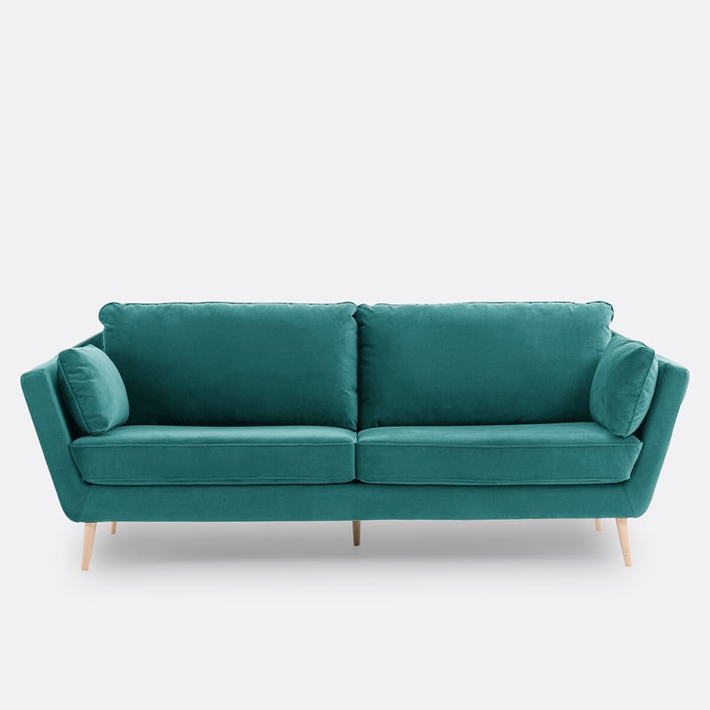 Sofa Topim, 3-, 4- Oder 5-sitzer, Samt