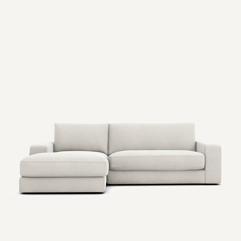 Am.pm Ecksofa Aus Leinenvelours, Skander