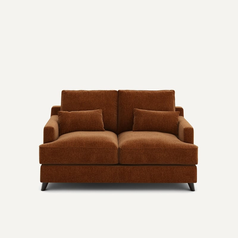 Am.pm Kompaktes 2-sitzer-sofa Alwine Aus Chenille-velours