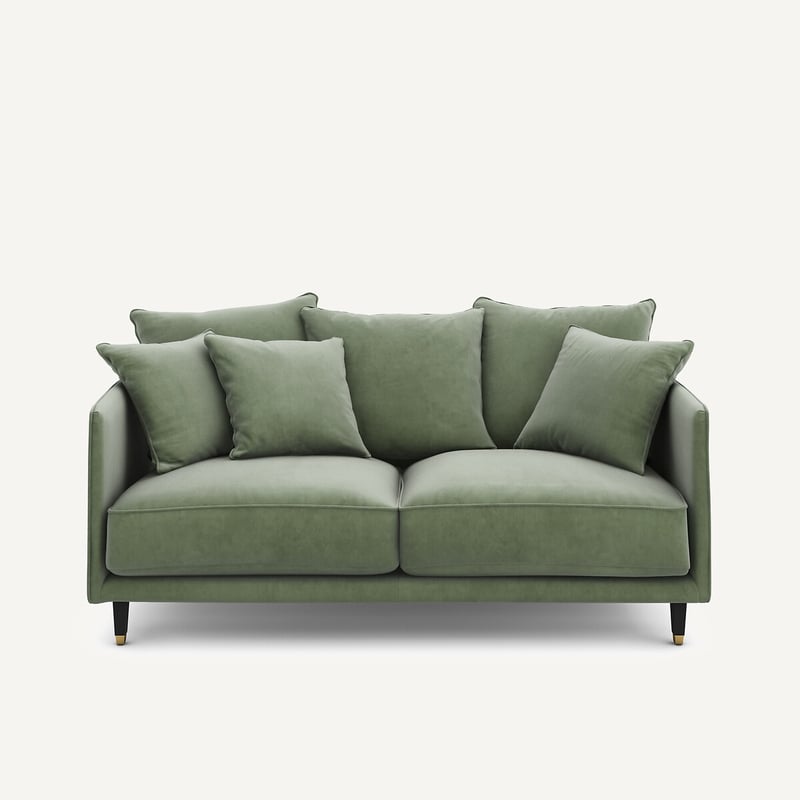 Am.pm Sofa 3p Compact Velours, Lazare
