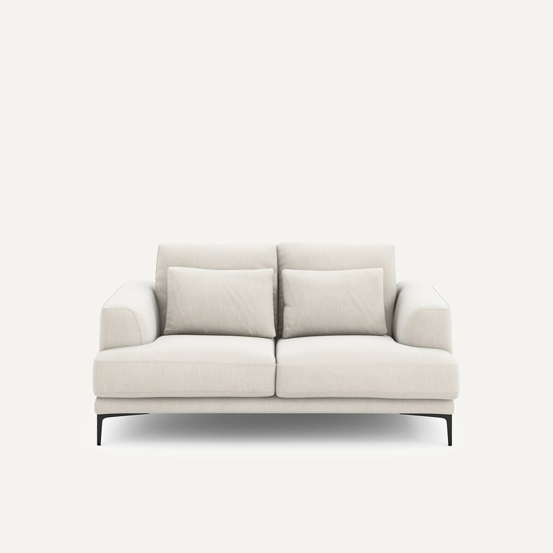 Am.pm 2p-sofa Aus Chenille-samt, Marsile