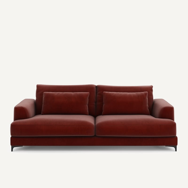 Am.pm 4-sitzer-schlafsofa Marsile, Samt