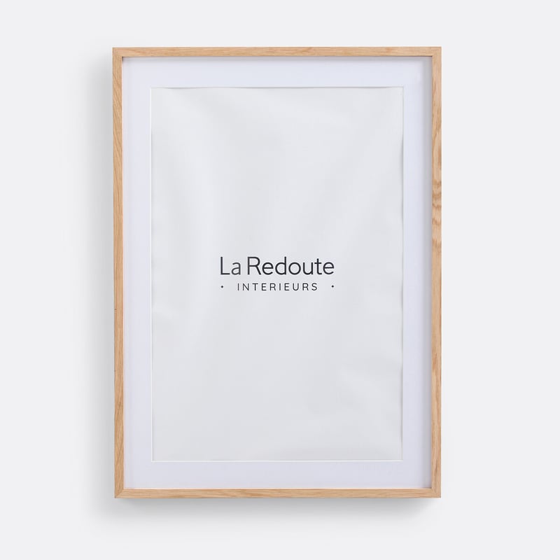 La Redoute Interieurs Bilderrahmen Pineta, Eiche, 50 X 70 Cm