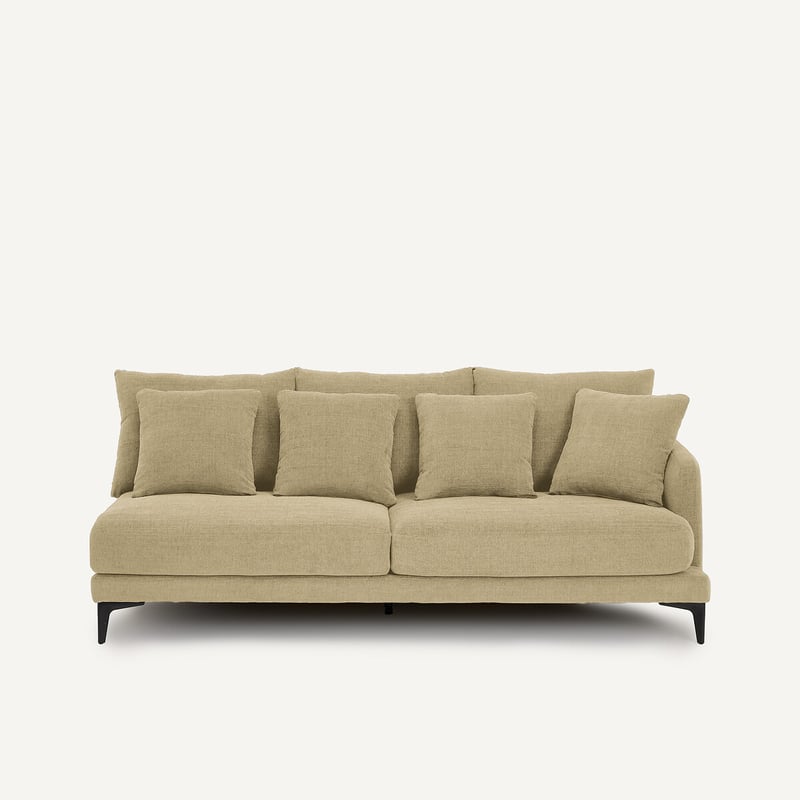 Am.pm X Emmanuel Gallina Halbsofa, 3-sitzig, Polyester, Gepolstert, Moderniste, Design Emmanuel Gallina