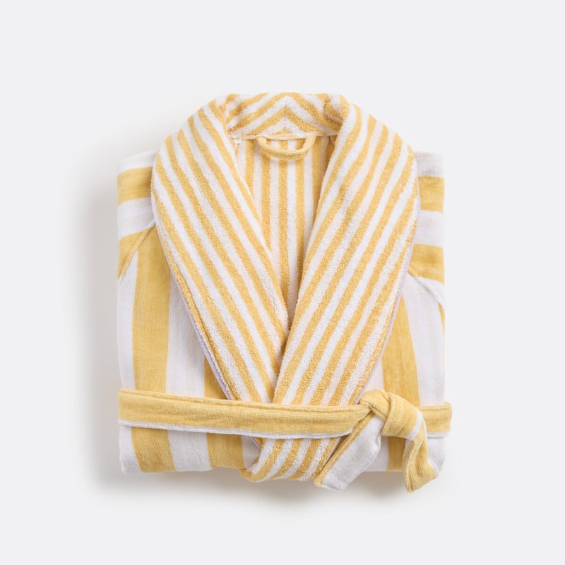 La Redoute Interieurs Bademantel Dani Mit Schalkragen, Aus Velours-frottee 400 G