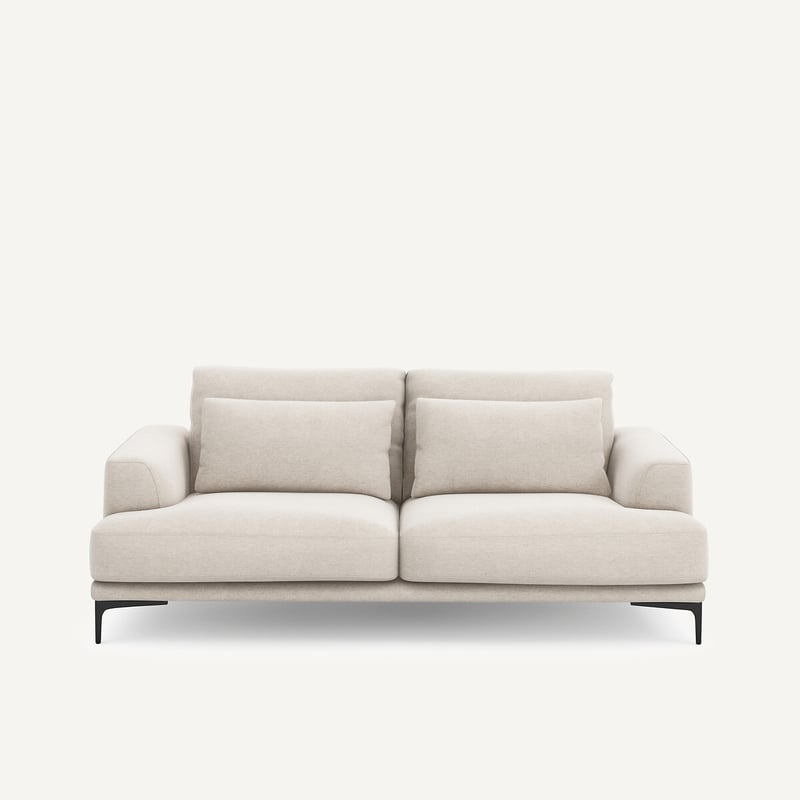 Am.pm 3-sitzer-sofa, Aus Meliertem Leinen, Marsile