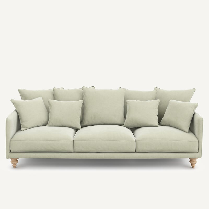 Am.pm Sofa Lazare, Samt Stonewashed
