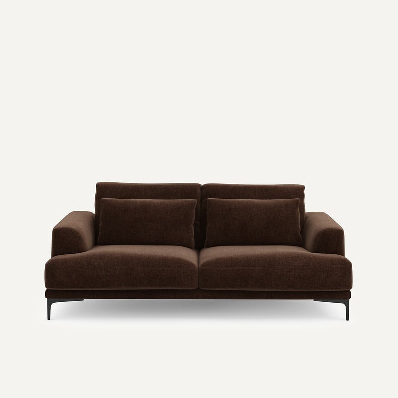 Am.pm 3-sitzer-sofa Aus Chenille-velours, Marsile