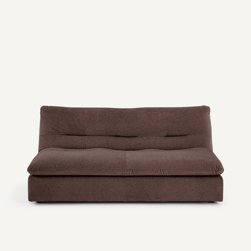 Am.pm Modulares 3-sitzer-sofa Aus Leinenvelours, Giuliano
