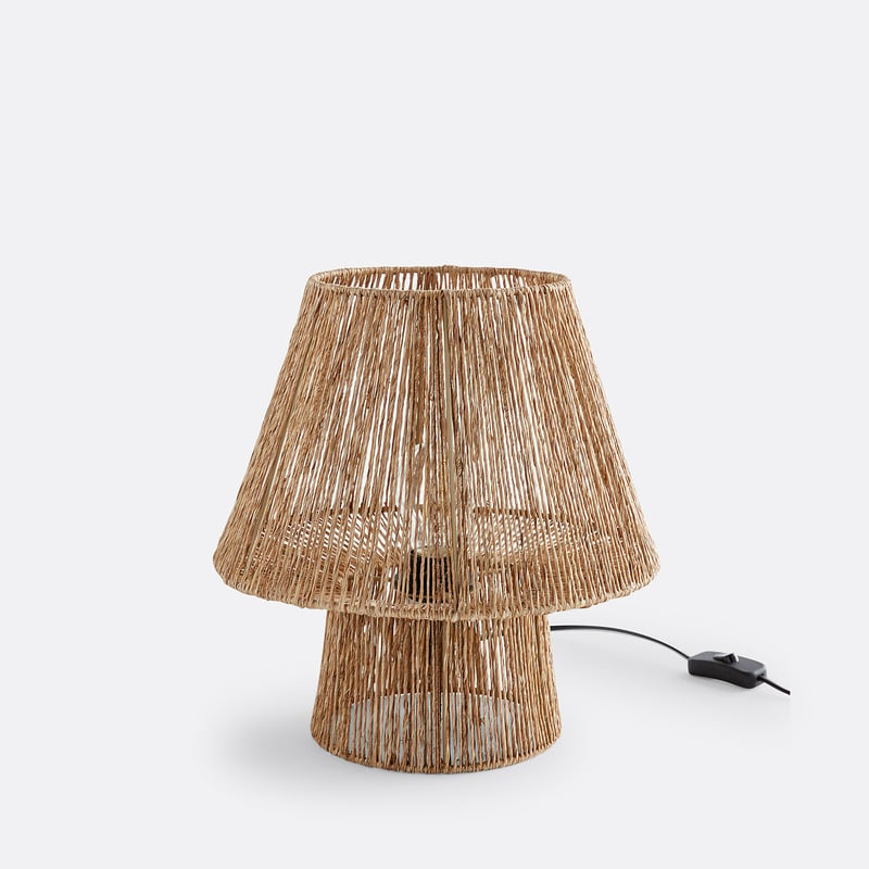 Tischlampe Yaku, Jute