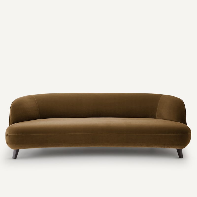 Am.pm X Emmanuel Gallina 5-sitzer-sofa, Samt, Rosebury, Design Emmanuel Gallina