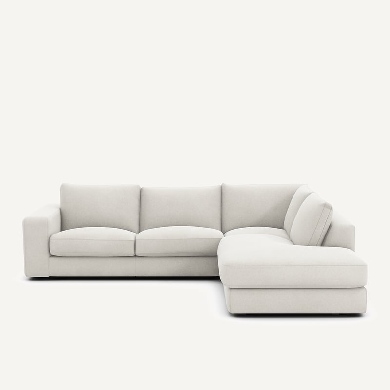 Am.pm Ecksofa Aus Leinenvelours, Skander