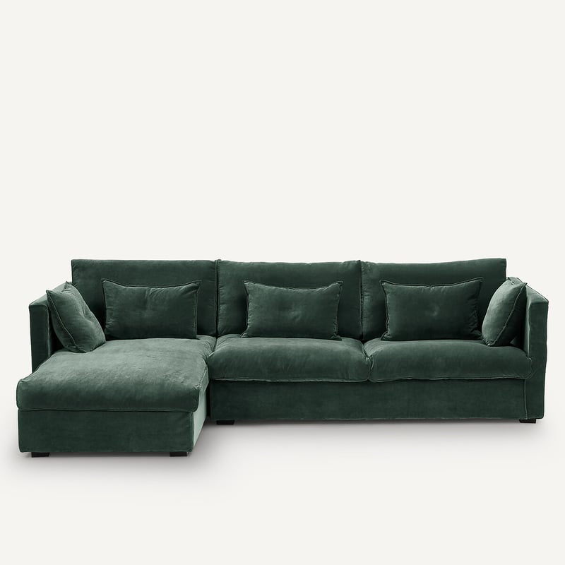 Am.pm Ecksofa Camille, Samt