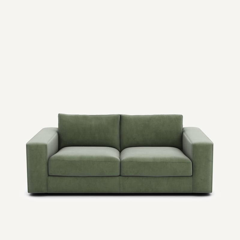 Am.pm Kompaktes 3-sitzer-sofa Skander, Velours