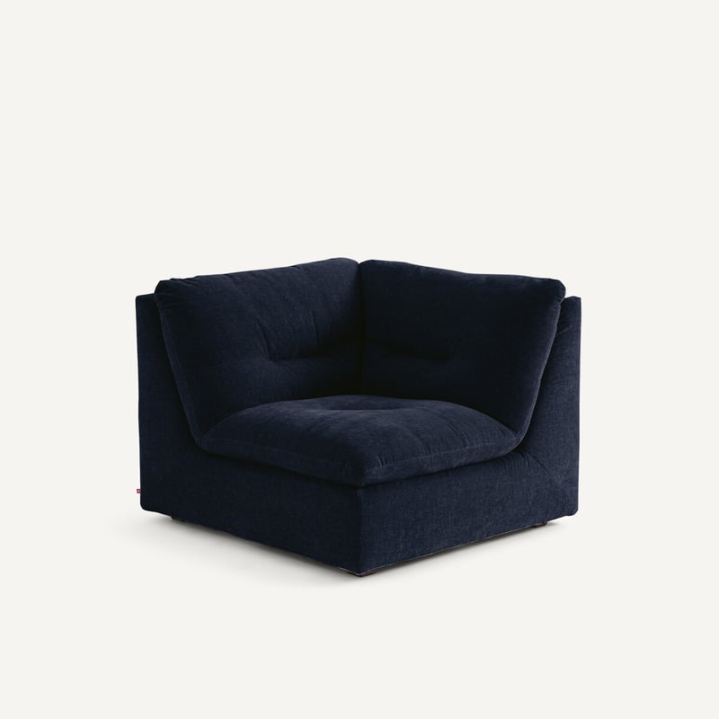 Am.pm Modularer 90°-winkel Aus Chenille-velours, Giuliano