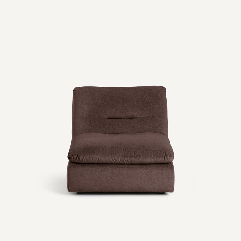 Am.pm Modularer Sessel Aus Leinenvelours, Giuliano