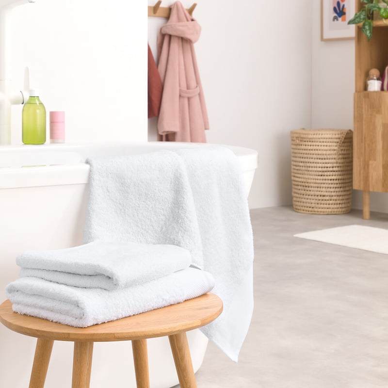 La Redoute Interieurs Maxi-badetuch Scenario (500 G/m²), Uni