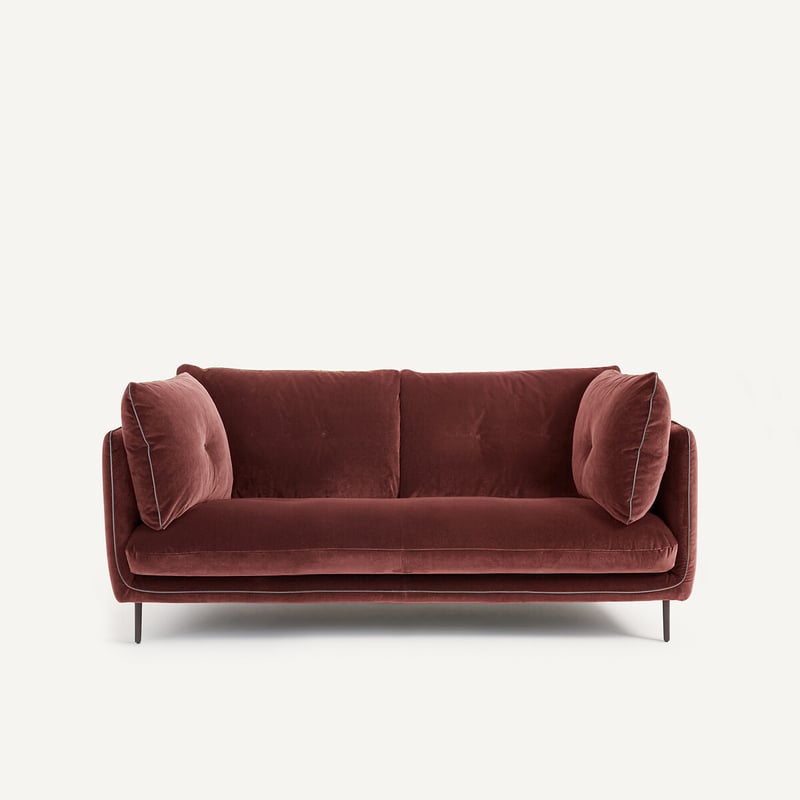 Am.pm 2-sitzer-sofa Aus Samt, Botero