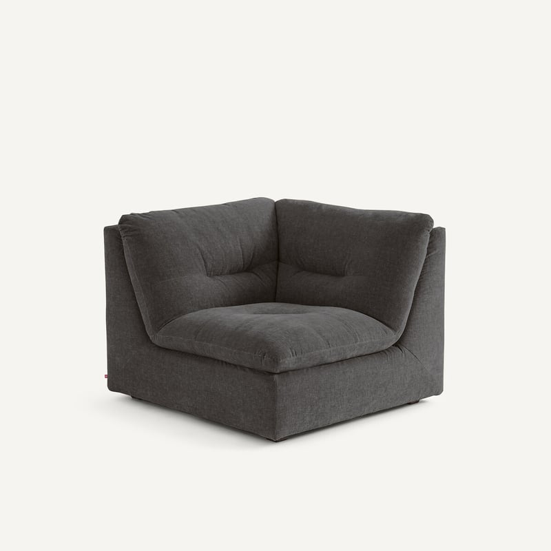 Am.pm Modularer 90°-winkel Aus Chenille-velours, Giuliano